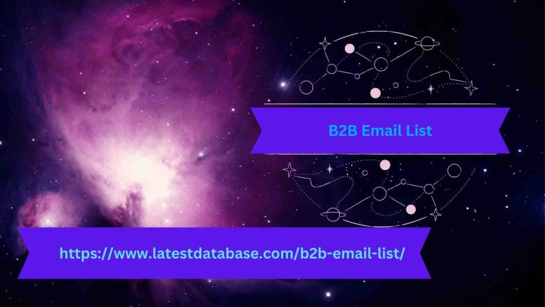 B2B Email List