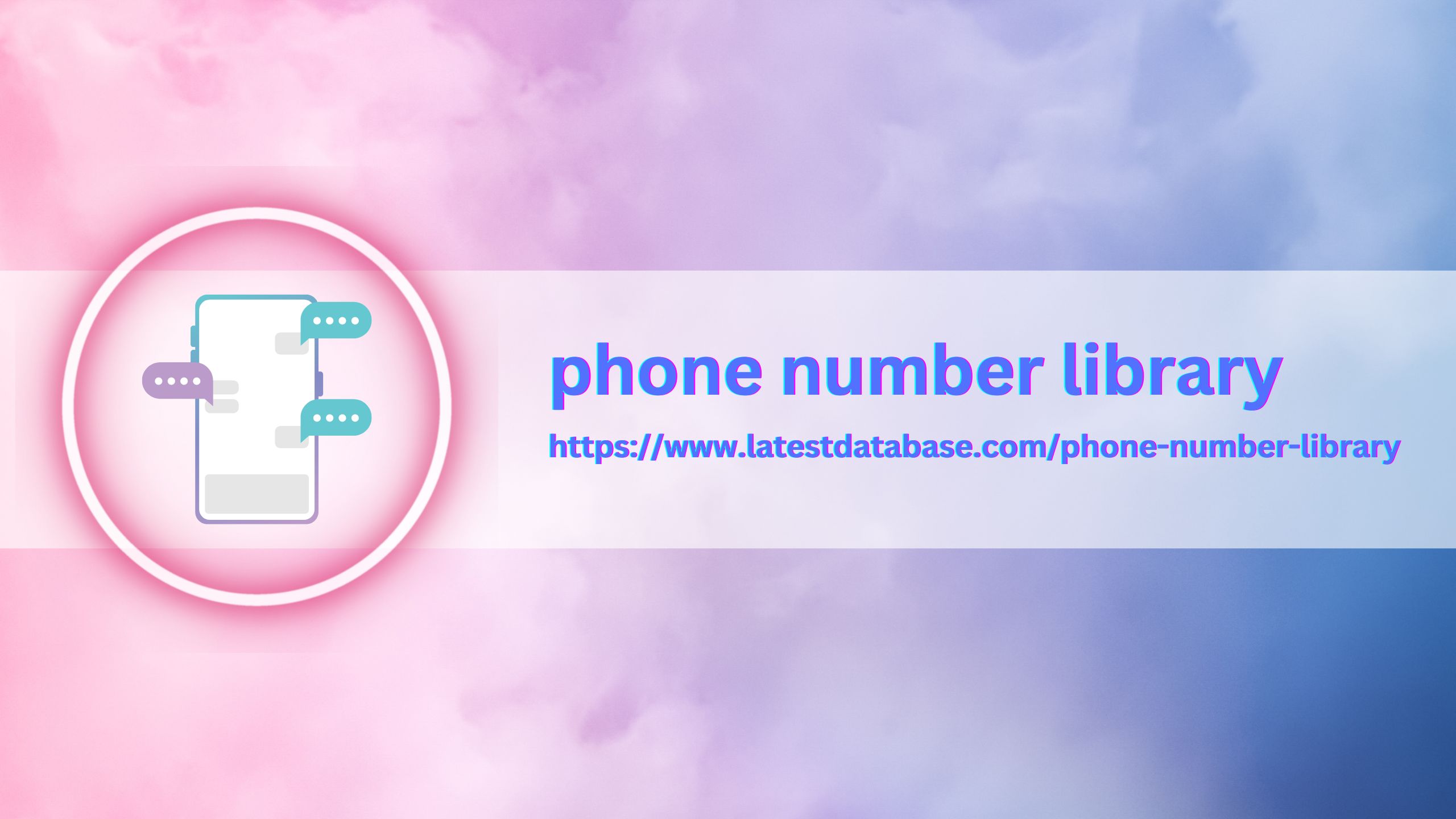 phone number library
