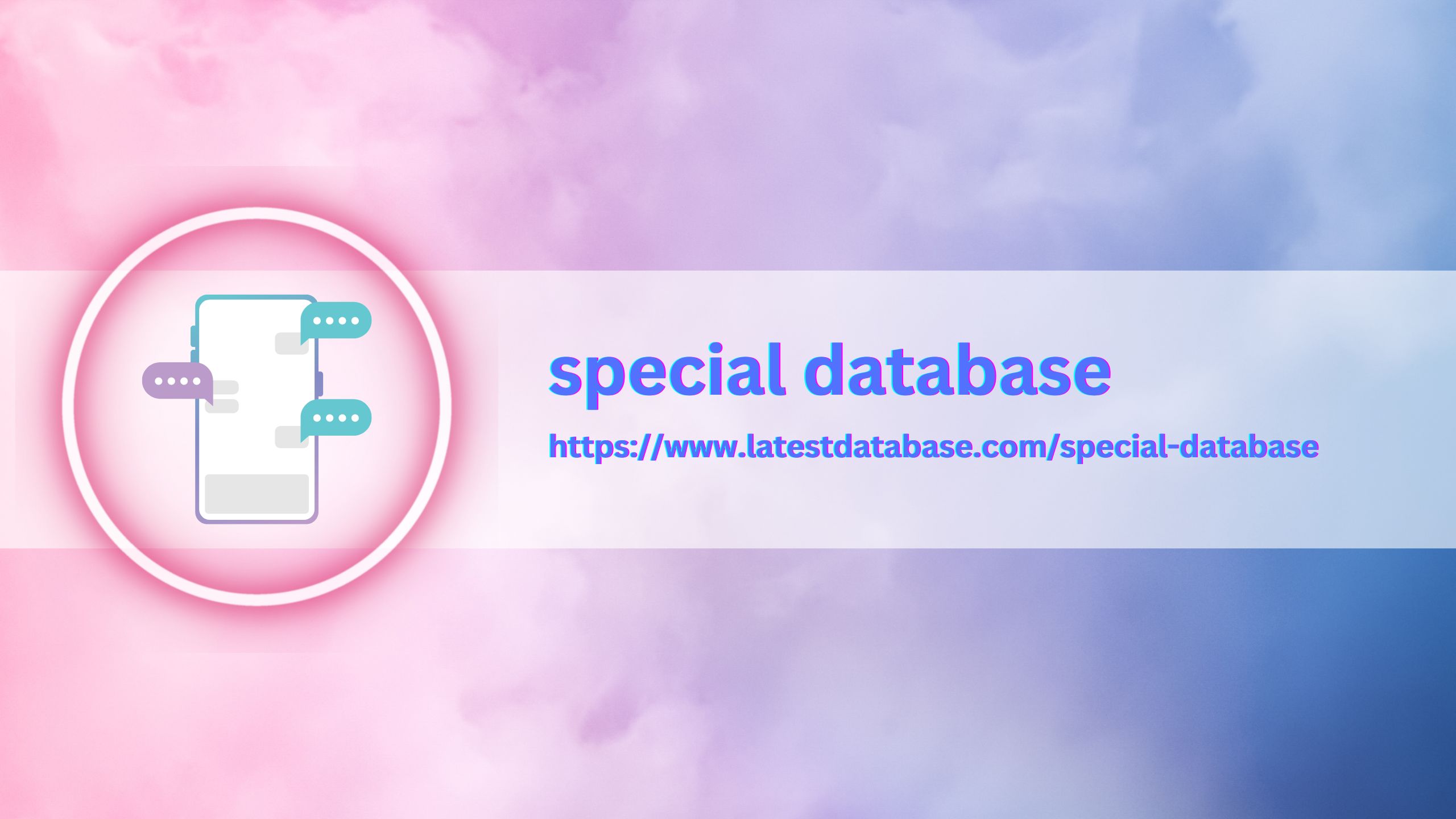 special database
