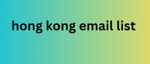 hong kong email list