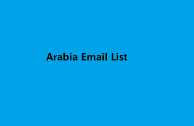 Arabia Email List